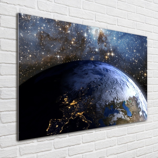 Acrylglas-Druck Planet Erde