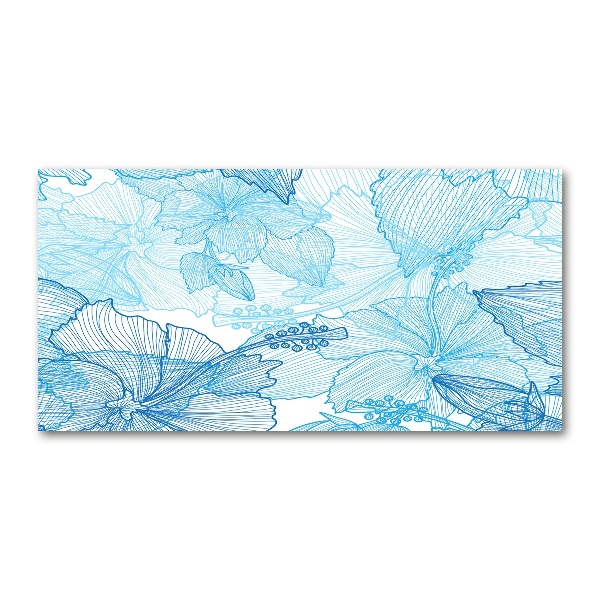 Bild auf Acrylglas Hawaiianische Blumen