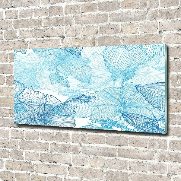 Bild auf Acrylglas Hawaiianische Blumen