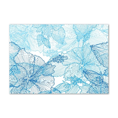 Bild auf Acrylglas Hawaiianische Blumen