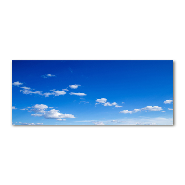 Acrylglas-Druck Wolken am Himmel
