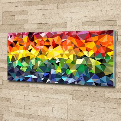 Bild auf Acrylglas Geometrischer Hintergrund