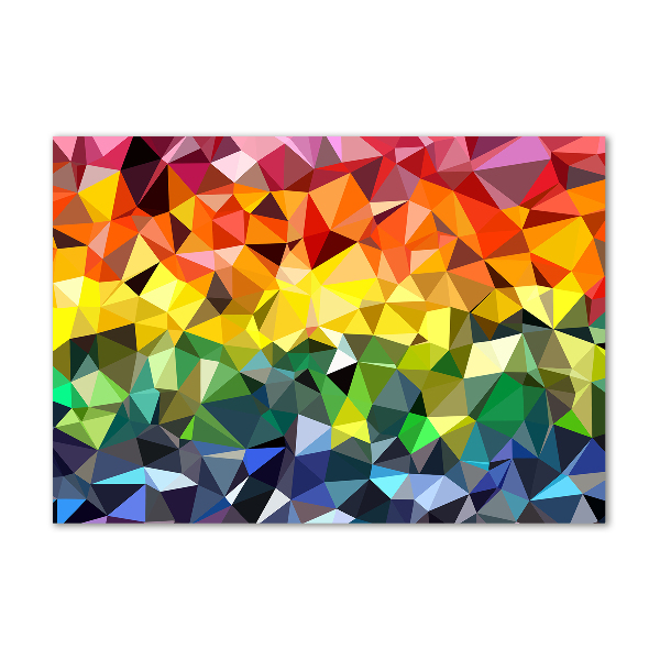 Bild auf Acrylglas Geometrischer Hintergrund