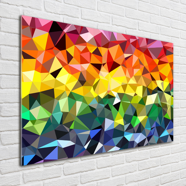 Bild auf Acrylglas Geometrischer Hintergrund