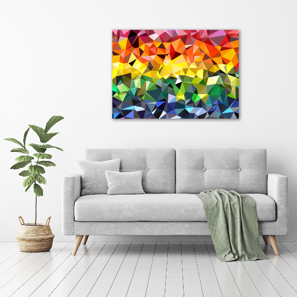 Bild auf Acrylglas Geometrischer Hintergrund