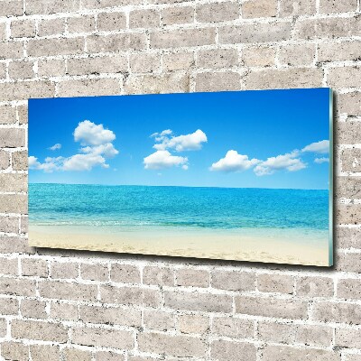 Bild auf Acrylglas Paradiesstrand