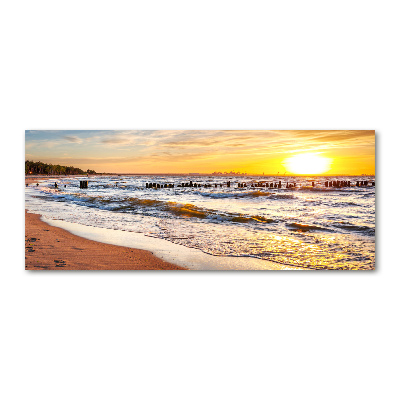 Acrylglas-Druck Sunset Beach