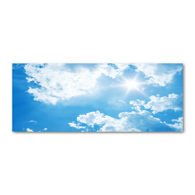 Acrylbild Fotodruck Wolken am Himmel