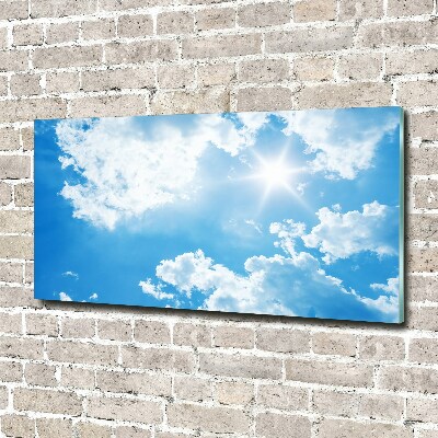 Acrylbild Fotodruck Wolken am Himmel