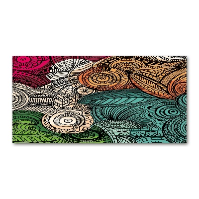 Bild auf Acrylglas Abstrakte Federn