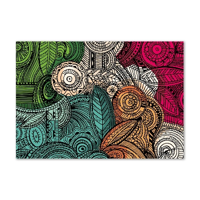 Bild auf Acrylglas Abstrakte Federn