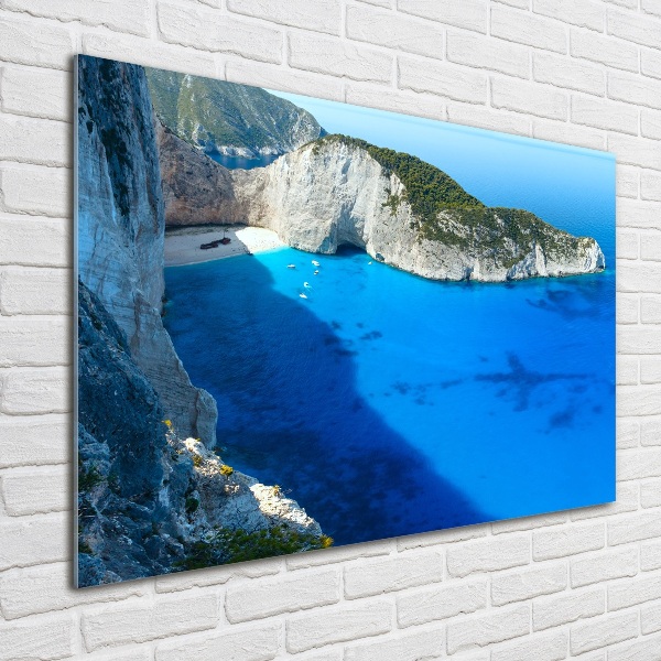 Acrylbild Fotodruck Zakynthos, Griechenland