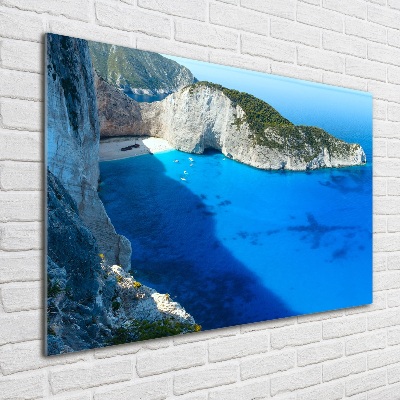 Acrylbild Fotodruck Zakynthos, Griechenland