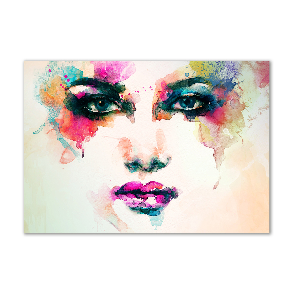 Acrylbild Fotodruck Porträt einer Frau