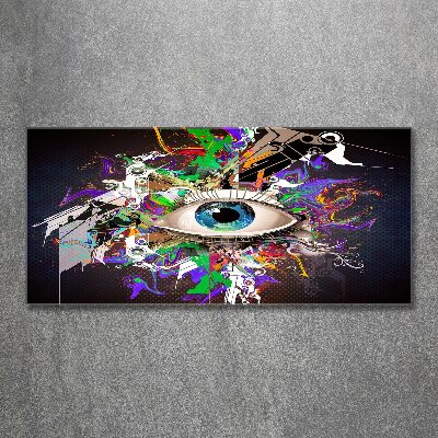Acrylglas-Druck Abstraktes Auge