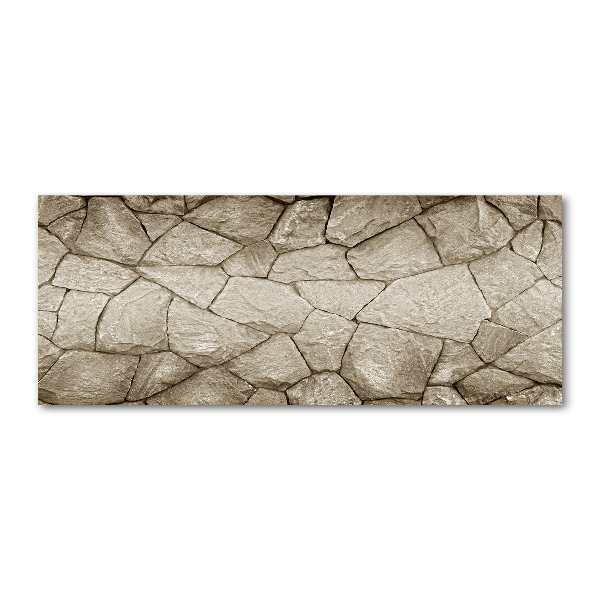 Acrylbild Fotodruck Steinmauer