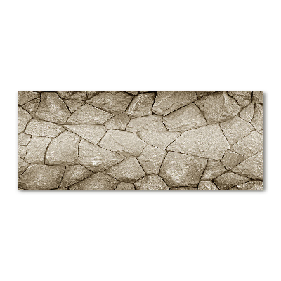 Acrylbild Fotodruck Steinmauer