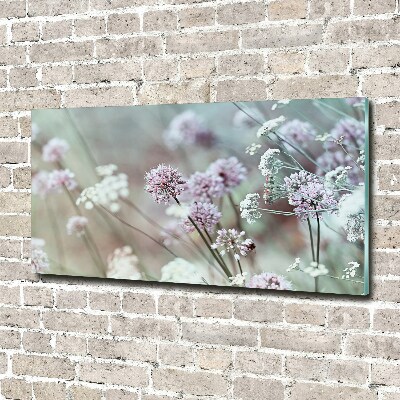 Acrylglas-Druck Wildblumen