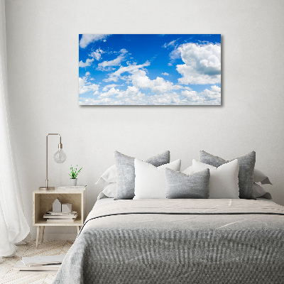 Bild auf Acrylglas Wolken am Himmel