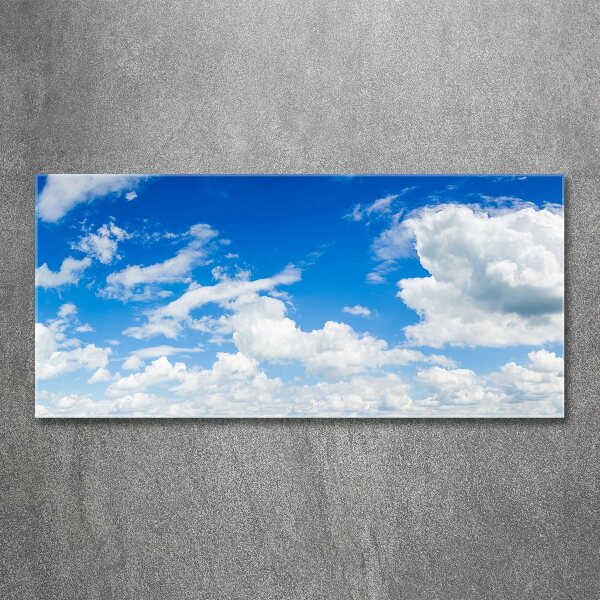 Bild auf Acrylglas Wolken am Himmel