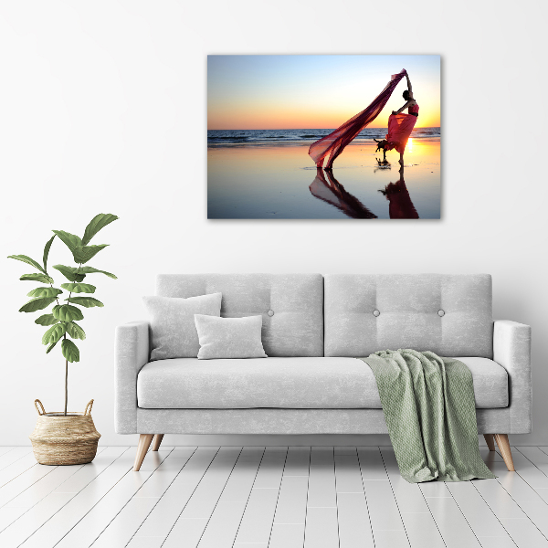 Acrylglas-Druck Tanzende Frau