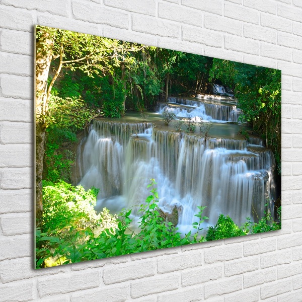 Acrylbild Fotodruck Wasserfall