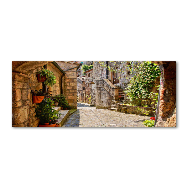 Acrylglas-Druck Eine charmante Straße
