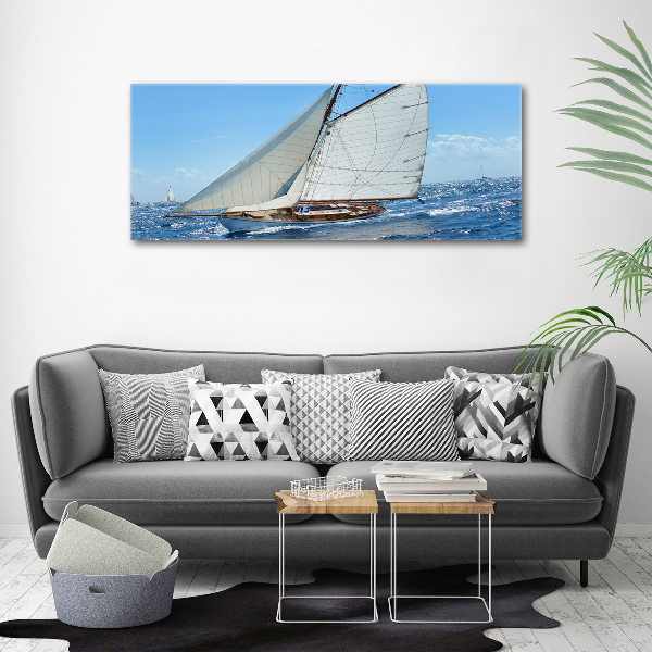 Acrylbild Fotodruck Yacht
