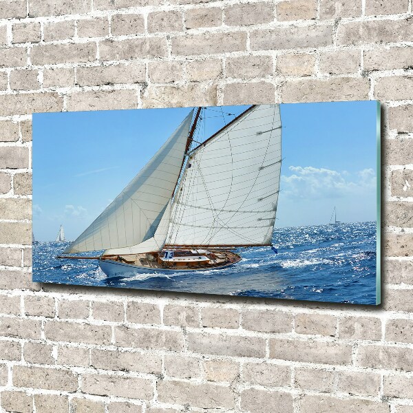 Acrylbild Fotodruck Yacht