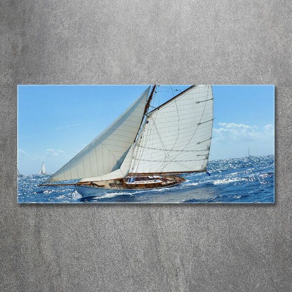 Acrylbild Fotodruck Yacht