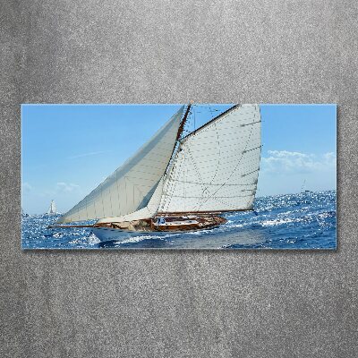 Acrylbild Fotodruck Yacht