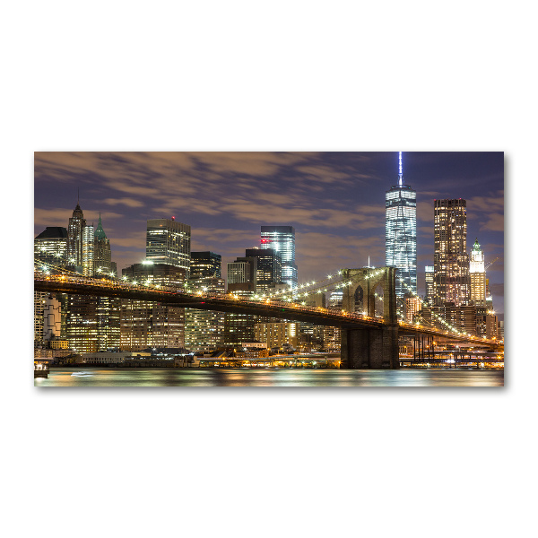 Bild auf Acrylglas Brooklyn Bridge