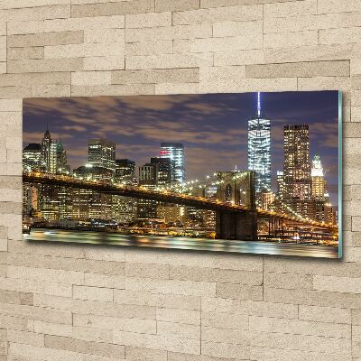 Bild auf Acrylglas Brooklyn Bridge