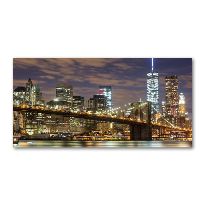 Bild auf Acrylglas Brooklyn Bridge