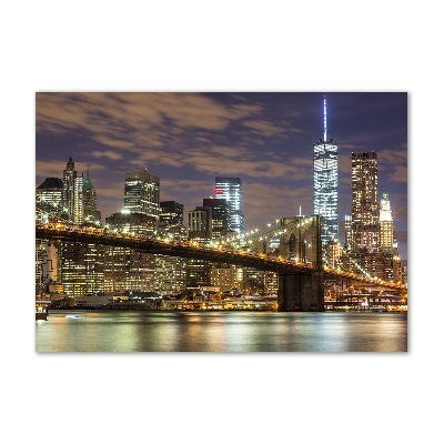 Bild auf Acrylglas Brooklyn Bridge