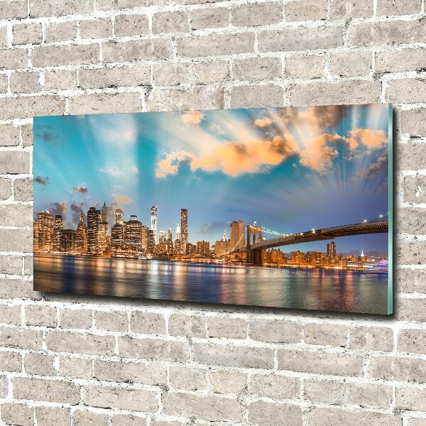 Acrylglas-Druck Brooklyn Bridge