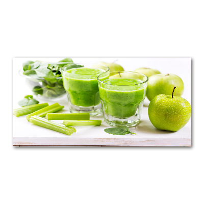 Bild auf Acrylglas Grüner Cocktail