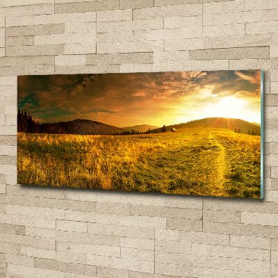 Bild auf Acrylglas Panorama der Tatra-Berge