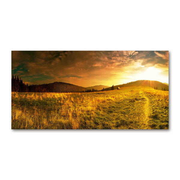 Bild auf Acrylglas Panorama der Tatra-Berge