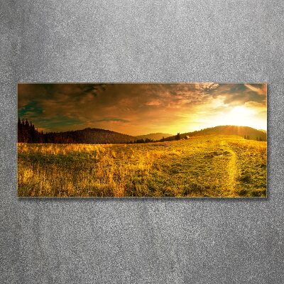 Bild auf Acrylglas Panorama der Tatra-Berge