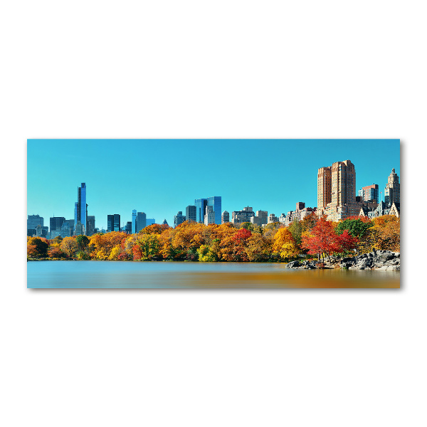 Bild auf Acrylglas New York im Herbst