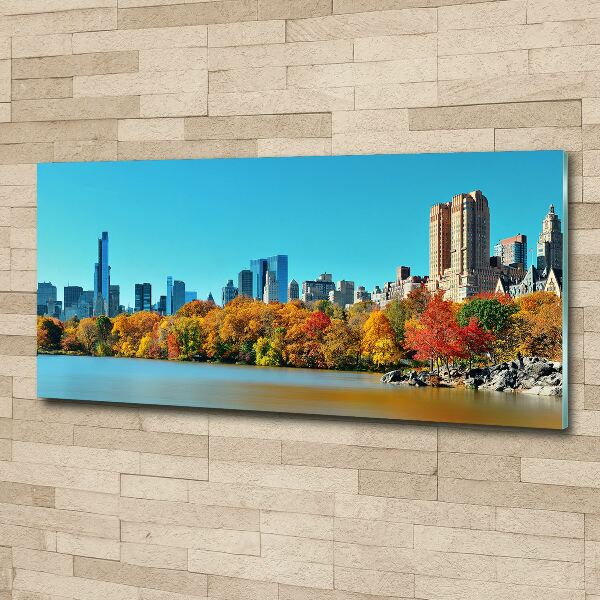 Bild auf Acrylglas New York im Herbst
