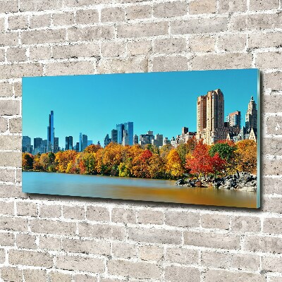 Bild auf Acrylglas New York im Herbst