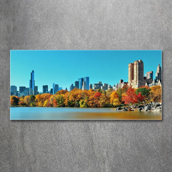 Bild auf Acrylglas New York im Herbst