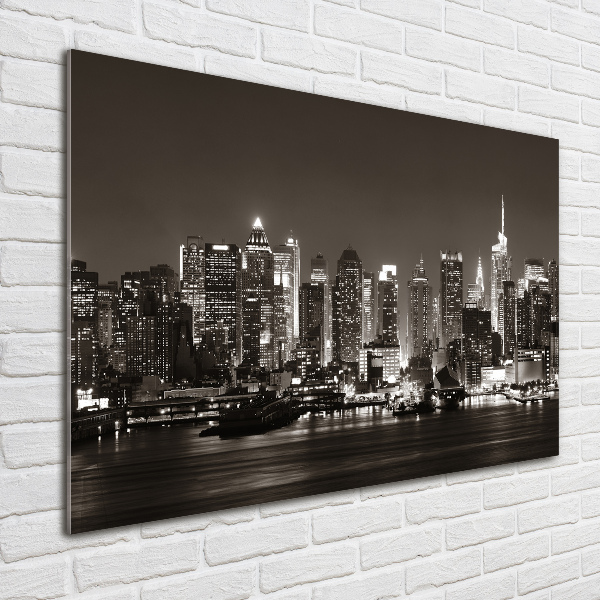 Acrylbild Fotodruck Manhattan, New York