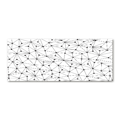 Foto auf Acryl Linien und Kreise