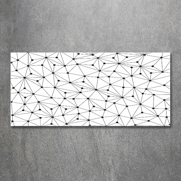 Foto auf Acryl Linien und Kreise