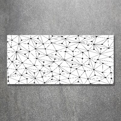 Foto auf Acryl Linien und Kreise