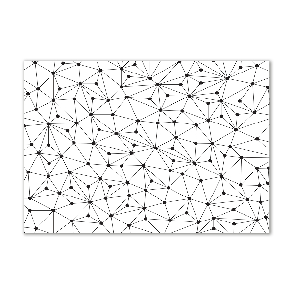 Foto auf Acryl Linien und Kreise