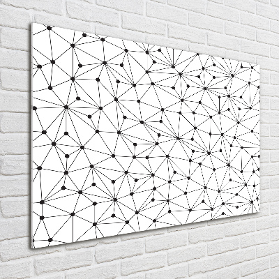 Foto auf Acryl Linien und Kreise